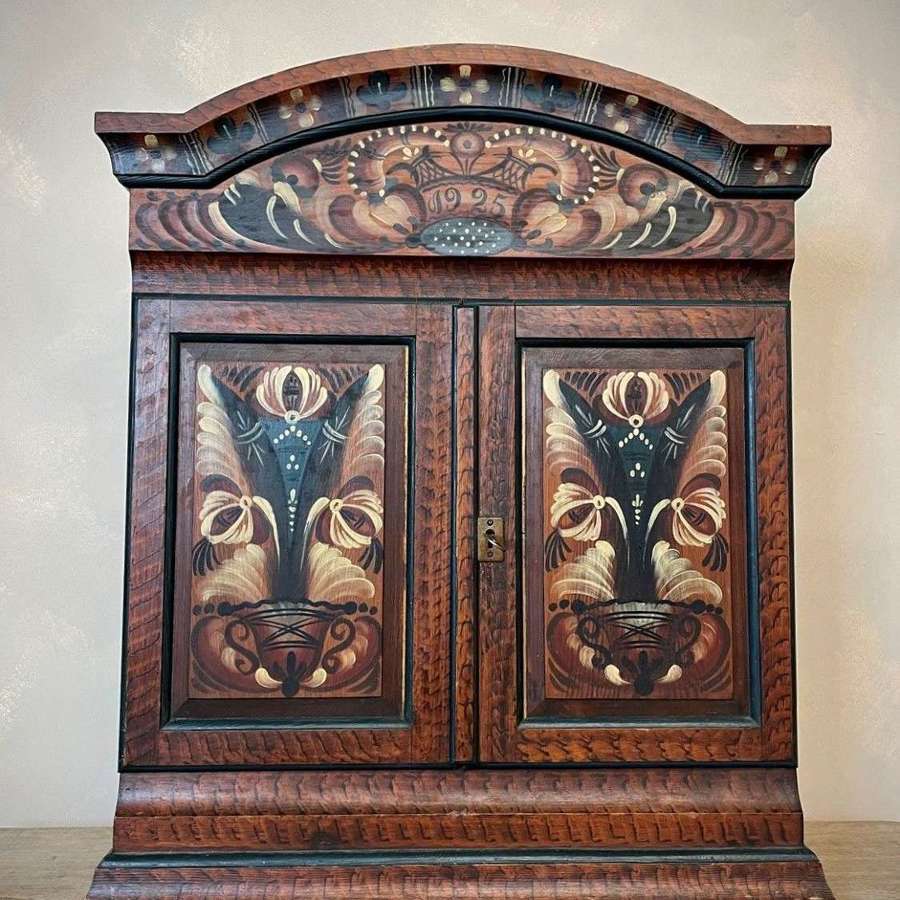 Dutch folk art cabinet