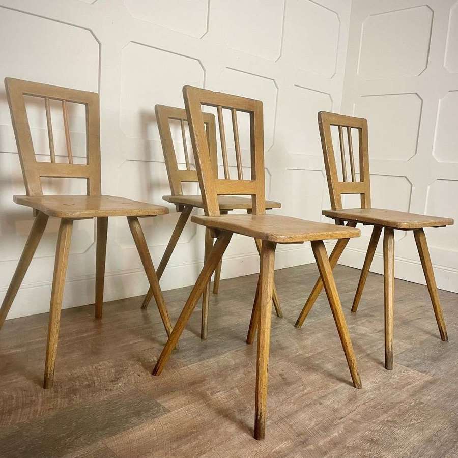 Set of tyrolean chairs