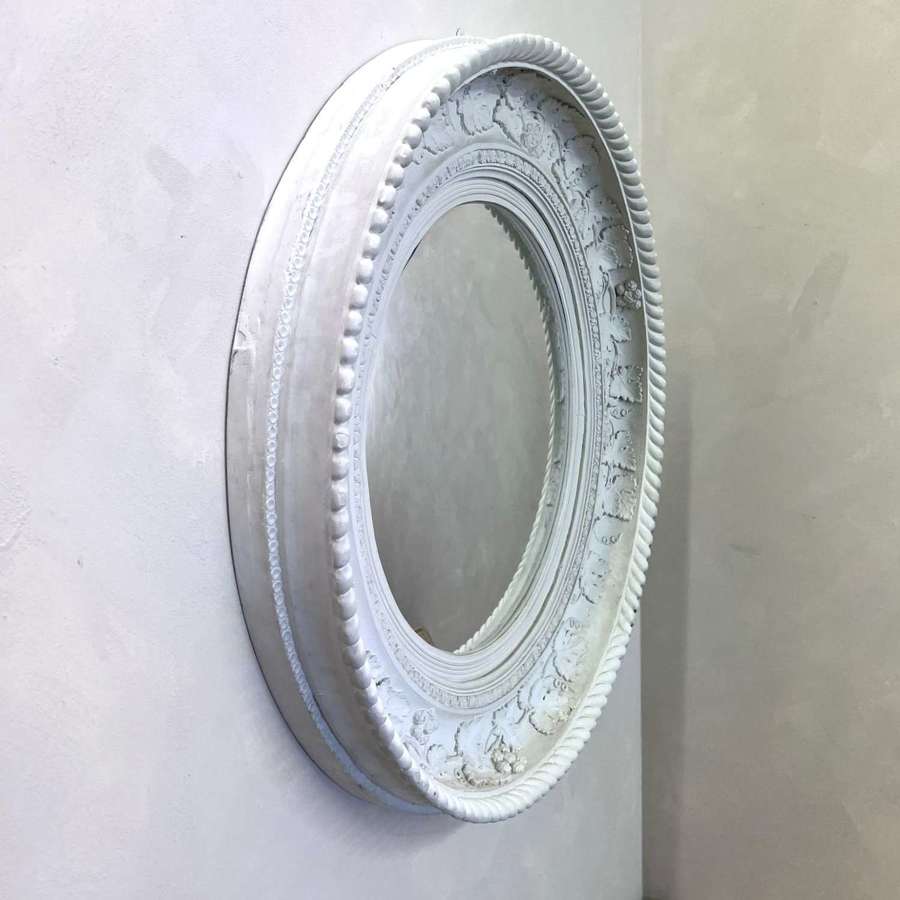 Large Scale Convex Plaster Mirror