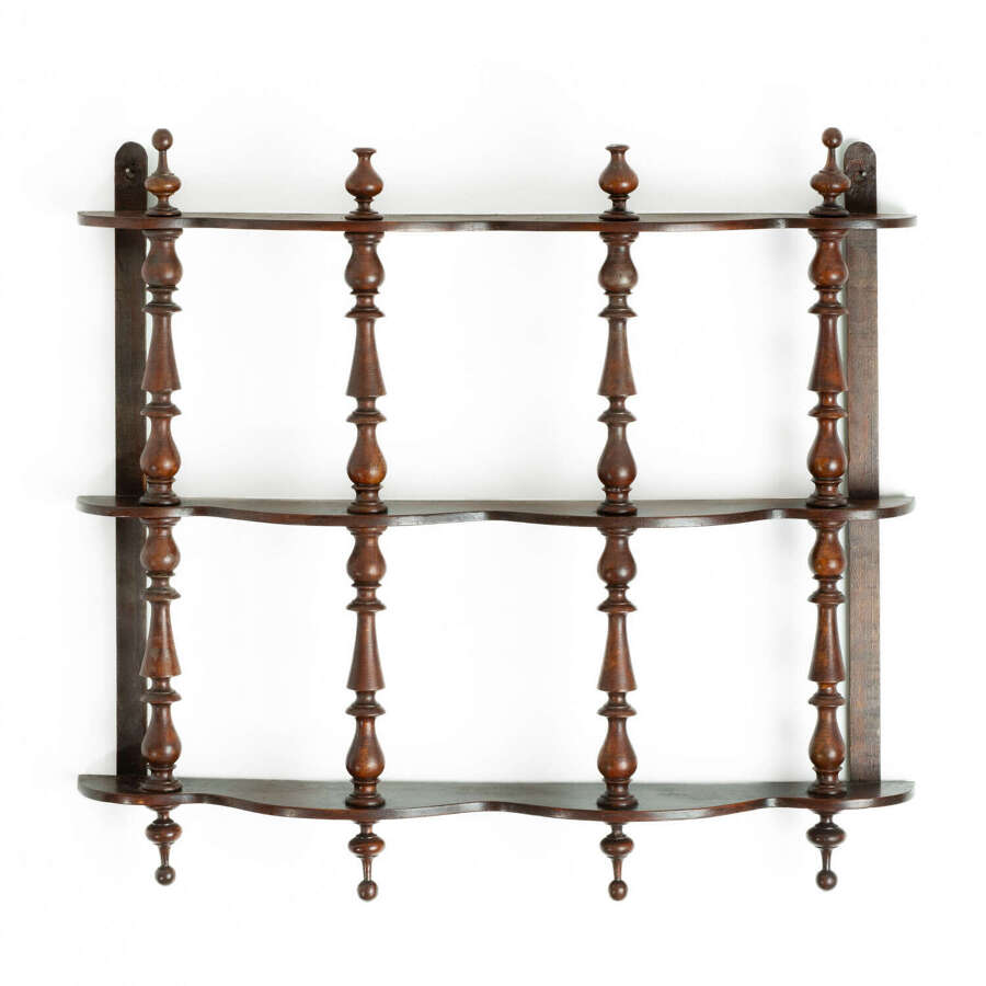 Mahogany Wall Shelves