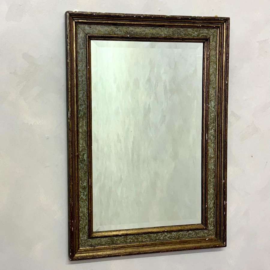 Italian Hand Painted and Gilded Mirror