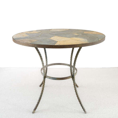 Garden Table and Chair Set attributed to Jean Pierre Ryckaert
