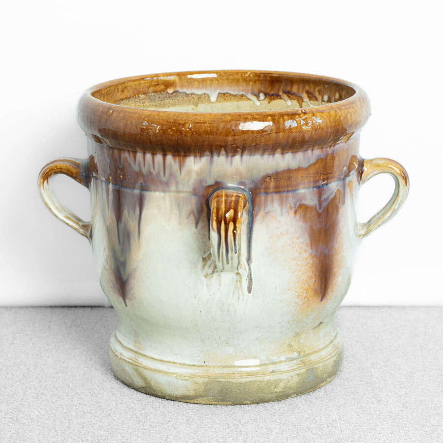 Unusual Glaze Castelnaudary Pot
