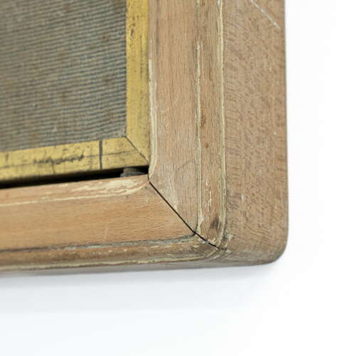 1920’s French Triptych Brot Mirror, Rarer Size