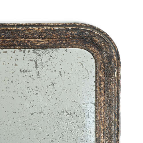 Large Louis Philippe Foxed Mirror
