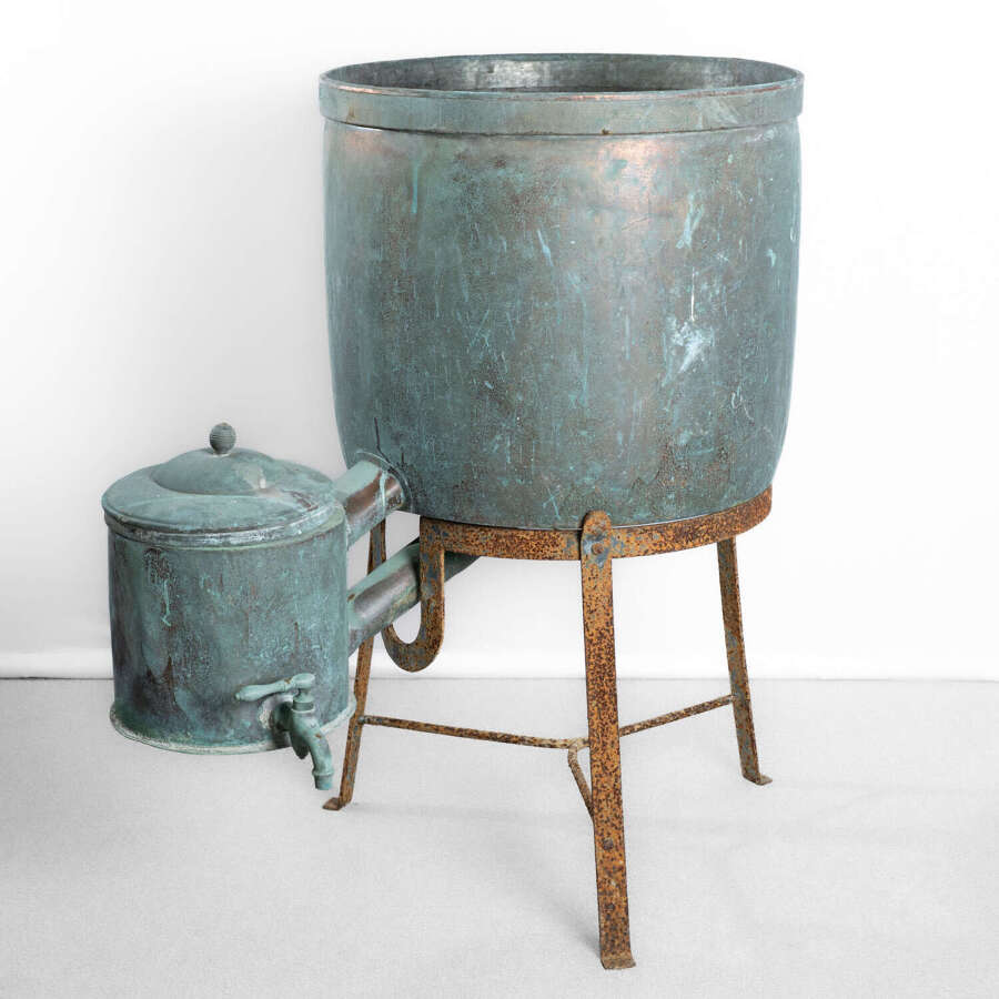 Large 19th Century Copper Still