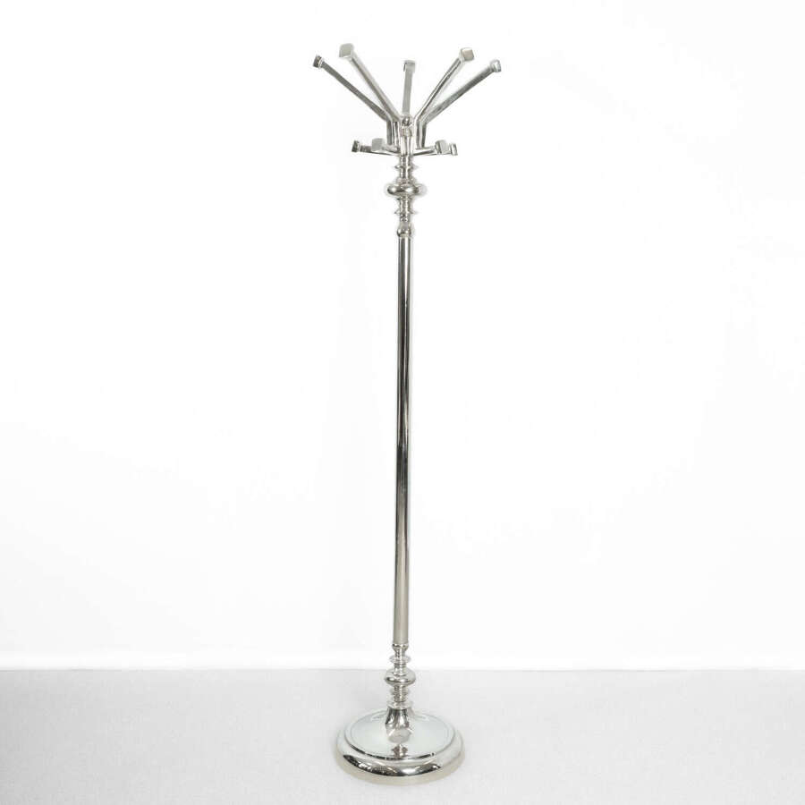French Mid Century Chrome Coat Stand