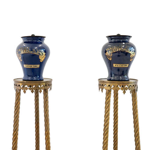Pair of Royal Doulton Bewlay's Tobacco Jars