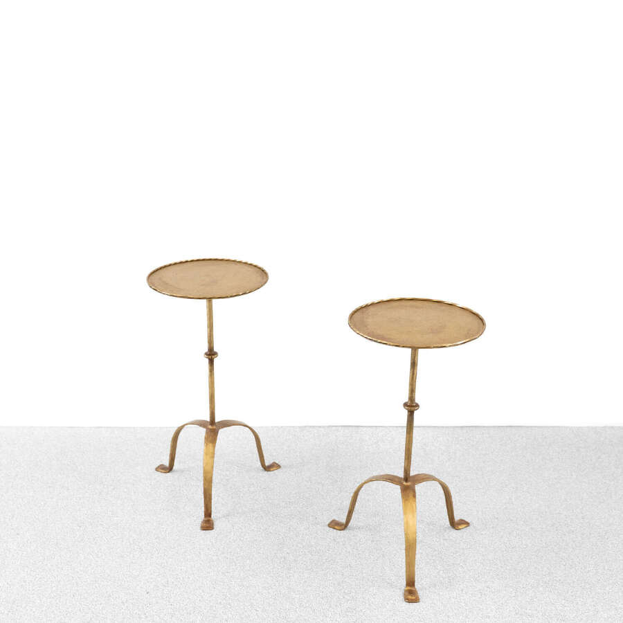Pair of Spanish 1950's Martini Tables