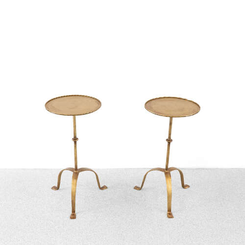 Pair of Spanish 1950's Martini Tables