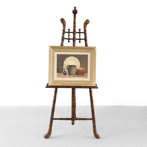 Early 20th Century Faux Bamboo Easel