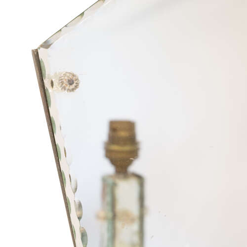 Pair of Art Deco Mirrored Wall Lights