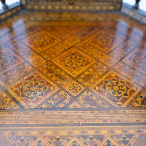 Damascus Inlaid Armchair