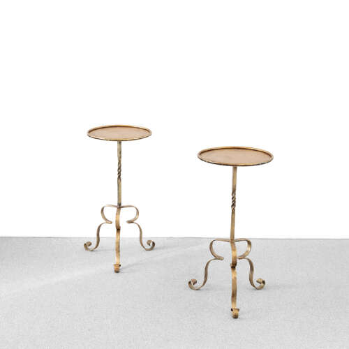 Pair of Spanish 1950's Martini Tables